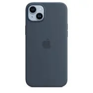 Apple silikonový kryt s MagSafe pro iPhone 14 Plus bouřkově modrá
