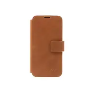 FIXED ProFit Kožené pouzdro typu kniha pro Apple iPhone 14 Pro hnědá