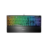 SteelSeries Apex 3 černá / Herní klávesnice / Membránová / RGB podsvícení / DE layout