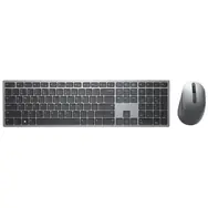 DELL KM7321W DE šedá / Set bezdrátové klávesnice a myši / DE / 2.4GHz / Bluetooth / USB