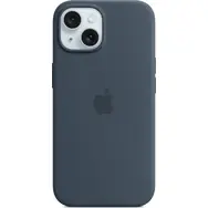 Apple Silikonový kryt s MagSafe pro iPhone 15 bouřkově modrá