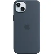 Apple Silikonový kryt s MagSafe pro iPhone 15 Plus bouřkově modrá / doprodej
