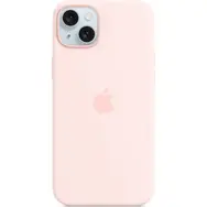 Apple Silikonový kryt s MagSafe pro iPhone 15 Plus světle růžová / doprodej