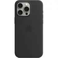 Apple Silikonový kryt s MagSafe pro iPhone 15 Pro Max černá
