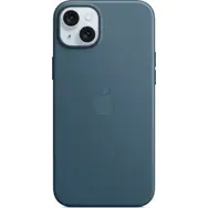 Apple Kryt z tkaniny FineWoven s MagSafe pro iPhone 15 Plus tichomořsky modrá