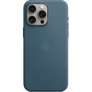 Apple Kryt z tkaniny FineWoven s MagSafe pro iPhone 15 Pro Max tichomořsky modrá