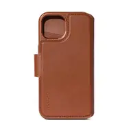 Decoded Leather Detachable Wallet odnímatelné kožené pouzdro pro Apple iPhone 15 Plus hnědá