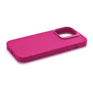 CellularLine Sensation Plus Ochranný siikonový kryt  pro Apple iPhone 15 Pro Max růžová