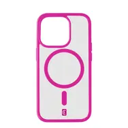CellularLine Pop Mag Zadní kryt s podporou Magsafe pro Apple iPhone 15 Pro Max růžová