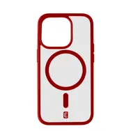 CellularLine Pop Mag Zadní kryt s podporou Magsafe pro Apple iPhone 15 Pro Max červená