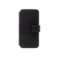 FIXED ProFit Kožené pouzdro typu kniha pro Apple iPhone 15 Plus černá