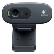 Logitech WebCam C270 HD / 1280x720px / 720p|30 fps / 3MPx / Mikrofon / USB