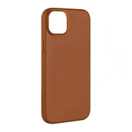 FIXED MagLeather Kožený zadní kryt s podporou MagSafe pro Apple iPhone 14 hnědá
