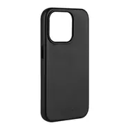 FIXED MagLeather Kožený zadní kryt s podporou MagSafe pro Apple iPhone 15 Pro Max černá