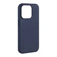 FIXED MagLeather Kožený zadní kryt s podporou MagSafe pro Apple iPhone 15 Pro Max modrá
