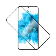FIXED Ochranné tvrzené sklo Full-Cover pro Samsung Galaxy S24+ černá / lepení přes celý displej 