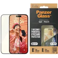PanzerGlass UWF EyeCare Tvrzené sklo pro Apple iPhone 15