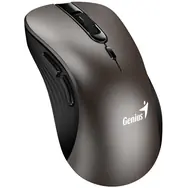 GENIUS Ergo 8100S titanová / Bezdrátová myš / 1600 DPI / 2.4 GHz USB-A dongle / 1x AA