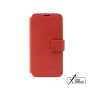 FIXED ProFit Kožené pouzdro typu kniha pro Samsung Galaxy A35 5G červená