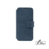 FIXED ProFit Kožené pouzdro typu kniha pro Samsung Galaxy A35 5G modrá
