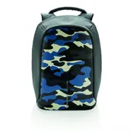 XD Design Bobby Compact camouflage modrá / Bezpečnostní batoh pro notebook / do 14" / 11 L 