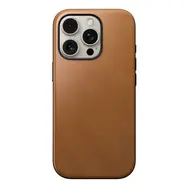 Nomad Modern Leather Case Kožený kryt pro Apple iPhone 16 Pro english tan