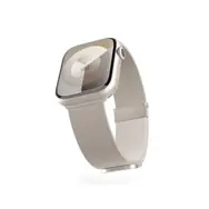 Epico Milanese+ řemínek pro Apple Watch 42/44/45/46/49 mm - hvězdně bílá