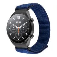 FIXED Nylonový řemínek Nylon Sporty Strap s Quick Release 20mm pro smartwatch tmavě modrý