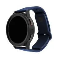 FIXED Set silikonových řemínků Silicone Sporty Strap s Quick Release 20mm pro smartwatch modrý