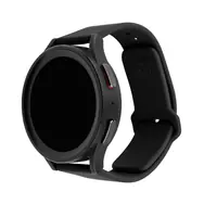 FIXED Set silikonových řemínků Silicone Sporty Strap s Quick Release 20mm pro smartwatch černý