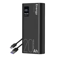 Obal:Me EnergyPulse Powerbanka 20000mAh 22.5W černá