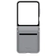 Samsung Ochranný kryt z veganské kůže pro Samsung Galaxy Z Flip 6 šedá