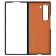 Samsung Ochranný kryt z veganské kůže pro Samsung Galaxy Z Fold 6 šedá