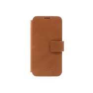 FIXED Kožené pouzdro typu kniha ProFit pro Apple iPhone 16 Pro hnědé