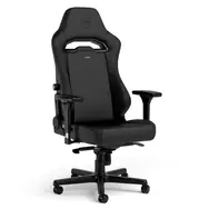 noblechairs HERO ST Black Edition černá / Herní židle / syntetická kůže / nastavitelná / pojízdná kolečka / nosnost 150