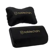 noblechairs Sada polštářů černo-zlatá / pro židle EPIC & ICON & HERO & LEGEND