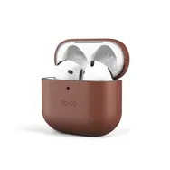 Epico Leather case Ochranné kožené pouzdro pro Apple Airpods 4/4 (ANC) hnědá