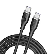 VOLTME Powerlink Moss Series CTC Kabel USB-C(M) 5A/100W 1.8m černá / 2x USB-C(M)