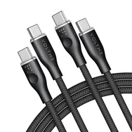 VOLTME Powerlink Rugg Series CTC Kabel USB-C(M) 5A/100W 1.8m černá / 2x USB-C(M)