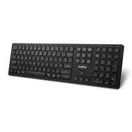 Niceboy OFFICE K30 černá / Bezdrátová klávesnice / CZ&SK layout / 2.4 GHz USB dongle / BT