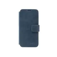 FIXED Kožené pouzdro typu kniha ProFit pro Samsung Galaxy S25+ modré