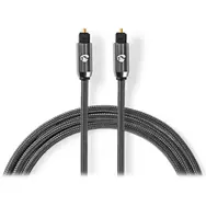 Nedis Optický audio kabel TosLink (M) - TosLink (M) 2.00 m šedá 