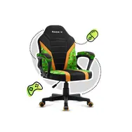 Huzaro Ranger 1.0 MESH Pixel / Dětská herní židle / nastavitelná / nosnost až 130 kg / látka & síťovina