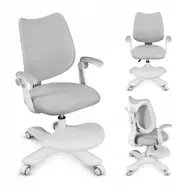 Mark Adler Junior 4.6 šedá / Dětská ergonomická židle