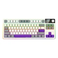 Lorgar KBP70TKLW (CZ&SK) béžová / bezdrátová herní klávesnice 75% / CZ&SK / 2.4GHz / BT 5.0 / RGB