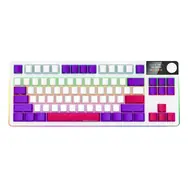 Lorgar KBP70TKLW (CZ&SK) bílá / bezdrátová herní klávesnice 75% / CZ&SK / 2.4GHz / BT 5.0 / RGB