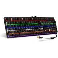 Rozbaleno -CONNECT IT NEO+ (CKB-3591-CS) černá / Mechanická herní klávesnice / podsvícená / CZ + SK layout / USB / 1.8m  / rozbaleno