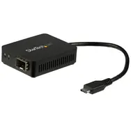 Rozbaleno - StarTech USB-C na Fiber Optic Converter / 1000Mbps / SFP Slot / rozbaleno