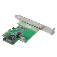 Rozbaleno - AKASA PCIe karta USB 3.2 Gen 2 interní konektor / rozbaleno