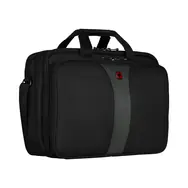 Rozbaleno - WENGER Legacy trojitá brašna na notebook 17" černá / rozbaleno